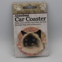Super Absorbent Car Coaster - Cat - Himalayan - £4.26 GBP