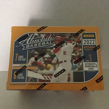 NEW 2022 Panini Absolute Baseball Trading Card Blaster Box - 42 Total Cards - £37.88 GBP