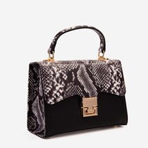 The Venezia Black Leather Handbag image 3