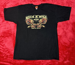 Hard Rock Cafe T Shirt Rock N Roll LARGE Dragons Myrtle Beach - $19.68