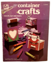 Container Crafts Instructo/McGraw-Hill by Claudia Breznau 1981 - £8.26 GBP