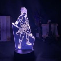 Sasuke Uchiha Anime - LED Lamp (Naruto) - £24.77 GBP