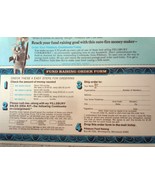 Vintage Pillsbury Fund Raising Order Form &amp;  Information  - $3.99