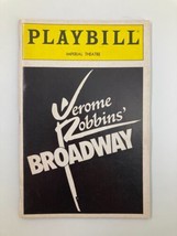1990 Playbill Imperial Theatre Jerome Robbins&#39; Broadway Tony Roberts - $14.20