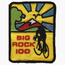 Big Rock 100 Sunrise Over Mountain Vintage Cycling Patch - £11.65 GBP