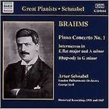 Johannes Brahms : Brahms: Piano Concerto No. 1 (Schnabel) CD (2001) Pre-Owned - £11.91 GBP