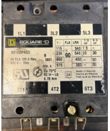Square D 8910DPA93 90A 120A 600V Contactor w/ Base Read - $120.99