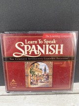 Learn to Speak Spanish 7.0 Three CD Set by The Learning Company - £7.90 GBP