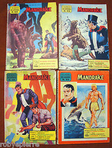 Lotto 4 Mandrake I classici dell&#39;avventura n 69 93 105 113 ORIGINALI 1964 - 1966 - £10.13 GBP