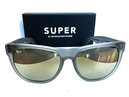 New RetroSuperFuture Matte Clear Classic FP1 Mirrored Men’s Sunglasses I... - £119.61 GBP