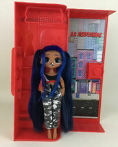 LOL Surprise OMG Downtown 9&quot; Fashion Doll Big Sister Closet Red Travel C... - $32.62