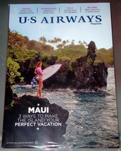 US AIRWAYS Magazine - October 2013 &quot;PERFECT VACATION&quot; - £11.76 GBP