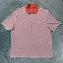Haggar Cool 18 Polo Shirt Striped Golf Casual Short Sleeve 2XL - $25.96 CAD