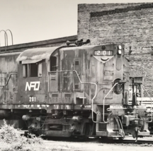 Norfolk Franklin &amp; Danville Railway Railroad #910 DRS RS11 Alco Locomotive Photo - £9.73 GBP