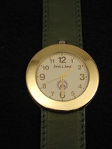 Wrist Watch Bord a&#39; Bord French Uni-Sex Solid Bronze, Genuine Leather B29 - $129.95