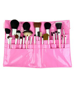 STUDIO DIRECT PROFESSIONAL 28 PIECE MAKEUP BRUSH SET PINK W APRON NEW US... - £16.60 GBP