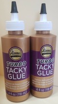 Twin Pack - Aleene&#39;s® Turbo Tacky Glue Premium All-Purpose Adhesive - £4.64 GBP