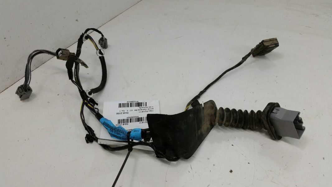 2011 Ford Fusion Door Harness Wire Wiring Right Passenger Rear Back 2010... - $29.79