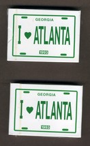 1993 I Love Atlanta Standard Playing Poker Game Cards New - £3.95 GBP