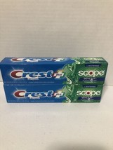 2 PCK Crest Complete Scope Outlast Whitening Toothpaste 5.4 Oz Exp 09/2024 - £6.02 GBP