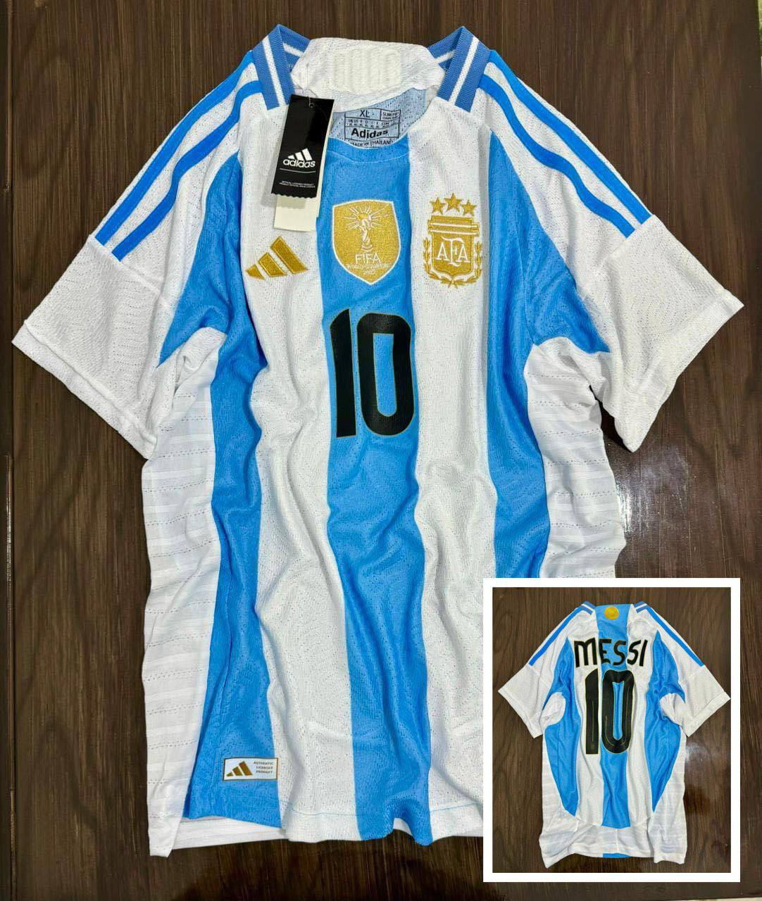 ARGENTINA 2025 WITH MESSI 10 PRINTING WITH MESSI MEDAL GIFT // FREE SHIPPING