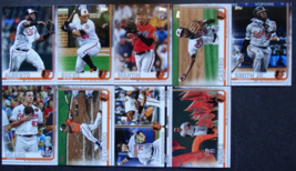 2019 Topps Update Baltimore Orioles Base Team Set of 9 Baseball Cards - £3.98 GBP