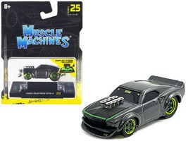 Ford Mustang RTR-X Gray Metallic 1/64 Diecast Model Car by Muscle Machines - £11.99 GBP