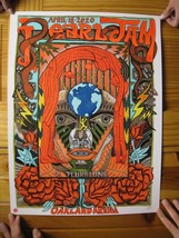 Pearl Jam Poster Silkscreen April 18, 2020 Oakland CA Pluralone - £210.43 GBP