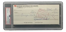 Maurice Richard Firmado Montreal Canadiens Banco Cuadros PSA/DNA 84463473 - £194.43 GBP