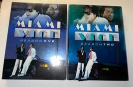 Miami Vice The Complete Series Season 1 &amp; 2 DVD Excellent Condition - £10.05 GBP