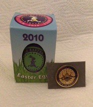 2 Obama = White House Easter 2010 Purple Egg + 2009 Pin Inauguration Democrat - £17.60 GBP