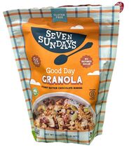 2 Packs Seven Sundays Good Day Granola Peanut Butter Choco Banana 20 Ounce - $900.78 MXN