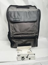 Timbuk2 Muttmover Dog Backpack Pet Carrier Gray &amp; Black Bag w/ Bowl - $55.44