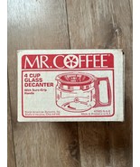 Vintage Mr Coffee 4 Cup Glass Coffee Decanter Model D4 Replacement New - $456.65 MXN