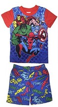 Marvel Comic Book Avengers Superhero Pajama Set, Size Medium 8 - $247.68 MXN