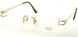 NEW FACET-15 GOLD RIMLESS EYEGLASSES GLASSES 53-16-140 B31mm Made in: Japan - $22.21 CAD