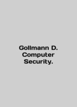 Gollmann D. Computer Security. In English/Gollmann D. Computer Security. - $199.00