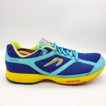 NEWTON Motion Womens Size US 11 Blue Yellow Running Shoes Triathlon W000413 - $24.70