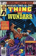 Marvel Two in One #57 ORIGINAL Vintage 1979 Thing Wundarr - £10.19 GBP