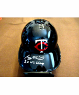 TONY OLIVA 2 X WS CHAMPS MINNESOTA TWINS HOF SIGNED AUTO RAWLINGS HELMET... - $7,526.52 MXN