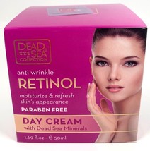 Dead Sea Retinol Day Cream Anti Wrinkle Dead Sea Minerals Moisturizer 1.... - $8.98