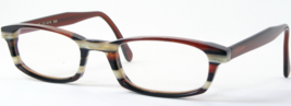 UNIC Lunettes Fait Main MO 212 3925 Marron Sirop / Corne Marbre 49-19-140 - £66.28 GBP