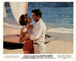LOVE HAS MANY FACES (1965) Cliff Robertson Romances Stefanie Powers on Beach - £39.87 GBP