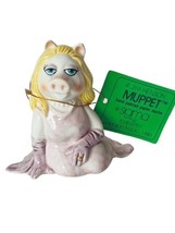Miss Piggy Porcelain Figurine Sigma Tastesetter Muppets Jim Henson vtg 1981 - £23.29 GBP