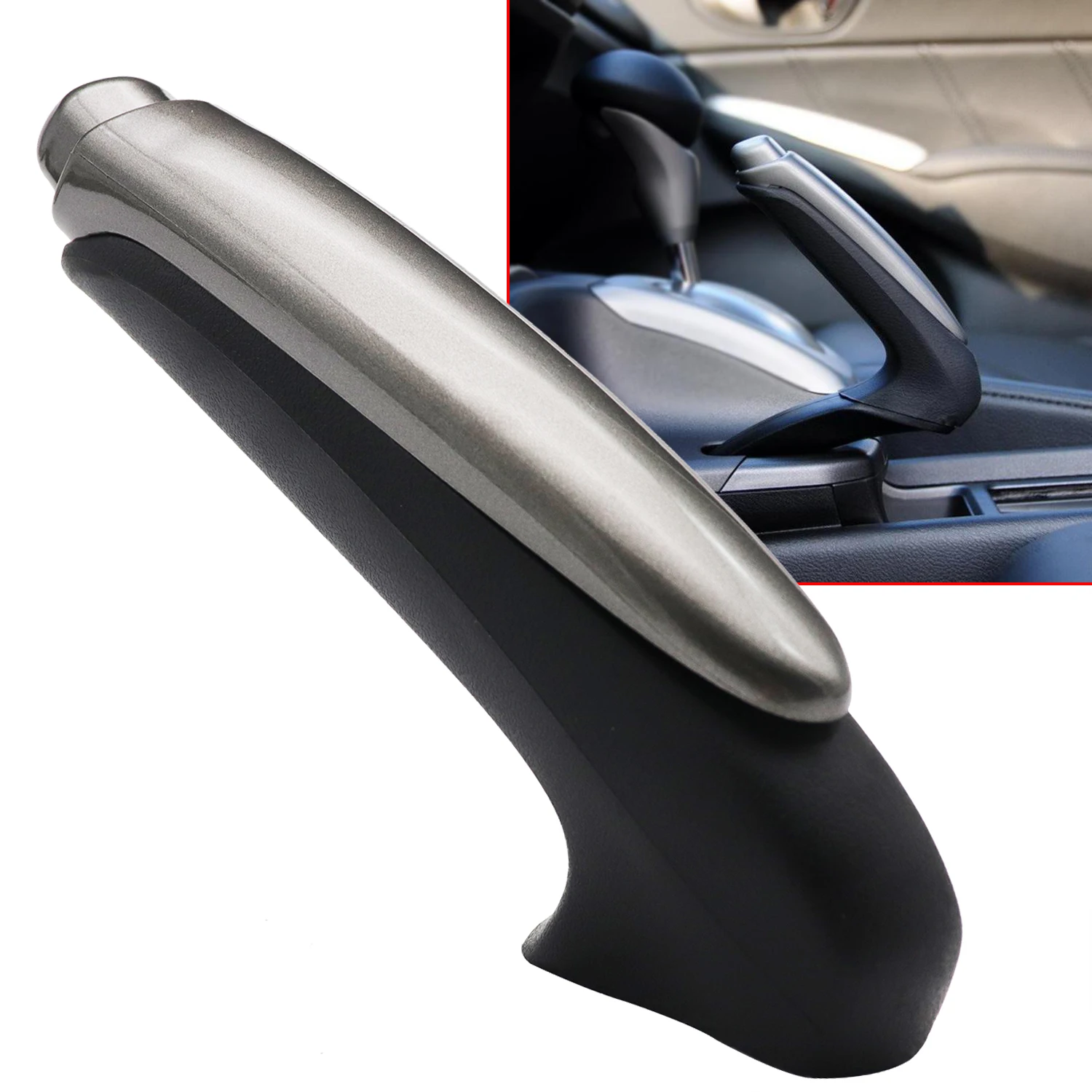 Car Handle Grip Knob Cover Parking Handbrake Sleeve Protector for Honda Civic - £10.57 GBP