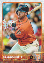 Brandon Belt 2015 Topps #234 San Francisco Giants Baseball Card - £0.48 GBP