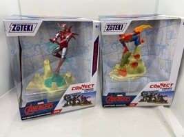 Zoteki Jazwares Connect &amp; Create Avengers Set Iron Man and Captain Marvel - £13.19 GBP