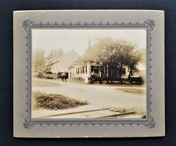 Antique Photograph Melvin Mills Nh Residence Of J R Worthen - £54.56 GBP