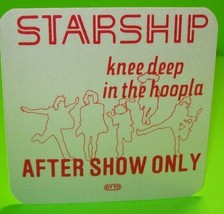 Starship Knee Deep In The Hoopla Concert Tour Backstage Pass Original After Show - £11.23 GBP