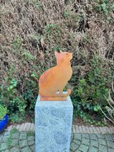 Rustic Cat Silhouette – Iron Sculpture. 25x12x35cm-
show original title
... - $81.10